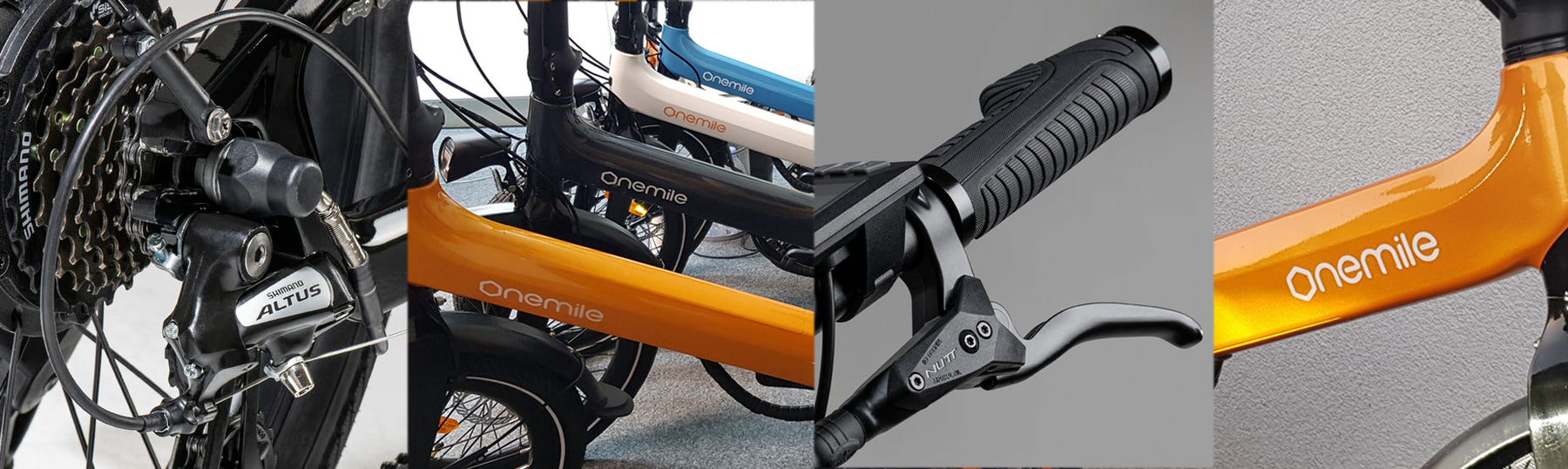 Onemile Nomad Bicicleta Eléctrica Plegable Shimano 7V 486Wh 20